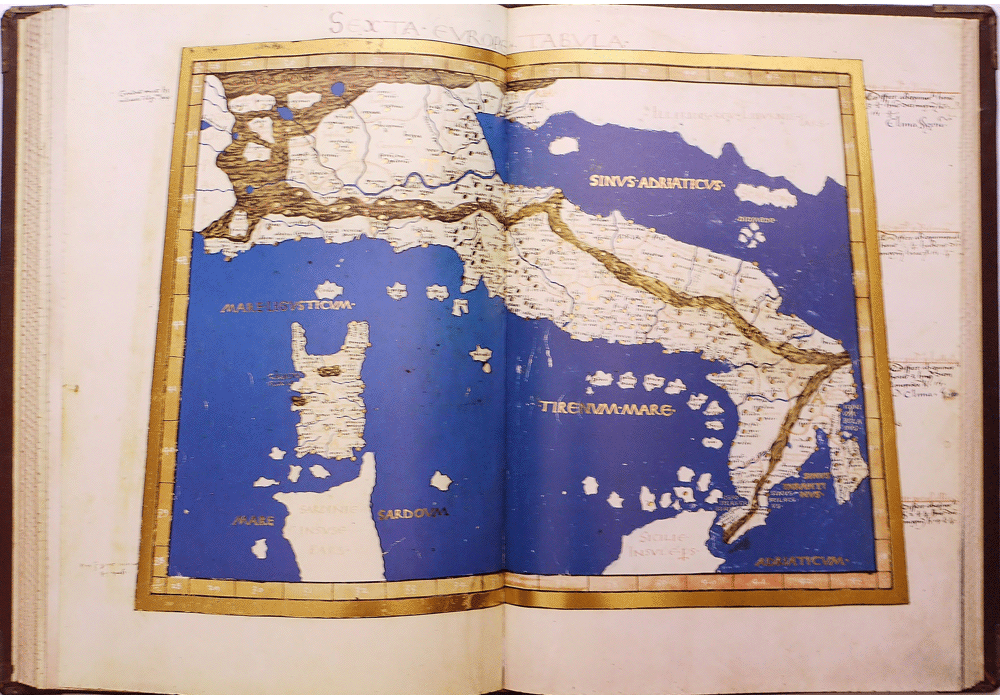 Atlas-Claudius Ptolomeus-Manuscript-Illuminated codex-facsimile book-Vicent García Editores-9 Italy.